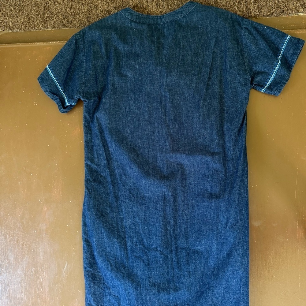 Lauren Ralph Lauren Blue Denim Dress. Women’s 8P - Picture 3 of 6